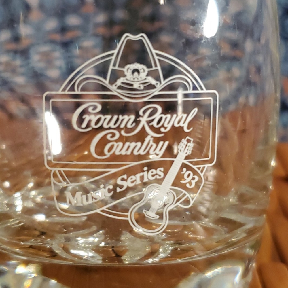 Vintage Crown Royal Glasses